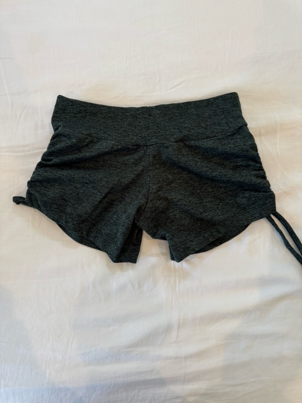 Body Angel Athletic Shorts with Side Drawcords and scrunch booty